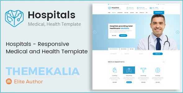 Hospitals - Responsive Medical and Health HTML Template