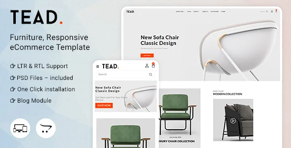 Tead - Opencart MultiPurpose Responsive Theme