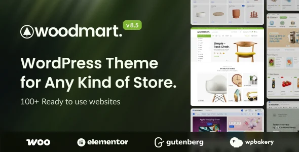 WoodMart - Responsive WooCommerce WordPress Theme