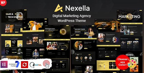Nexella - Digital Marketing WordPress